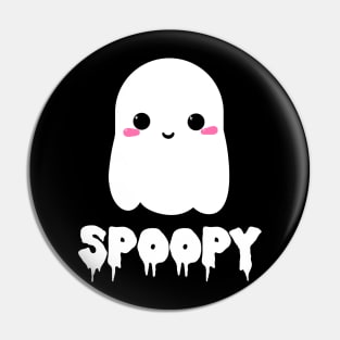 Cute Spooky Ghost Pin