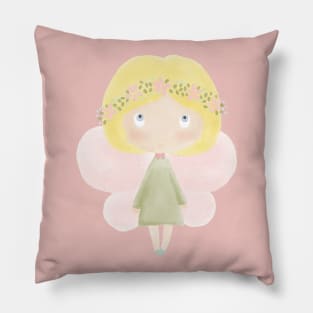 Little Fairy Girl Pillow