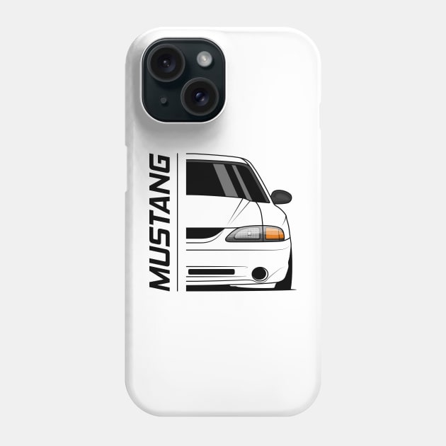 Front MK4 Stang Muscle Phone Case by GoldenTuners