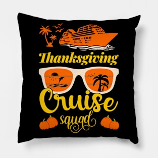 Thanksgiving Cruise Squad Family Matching 2023 Pillow