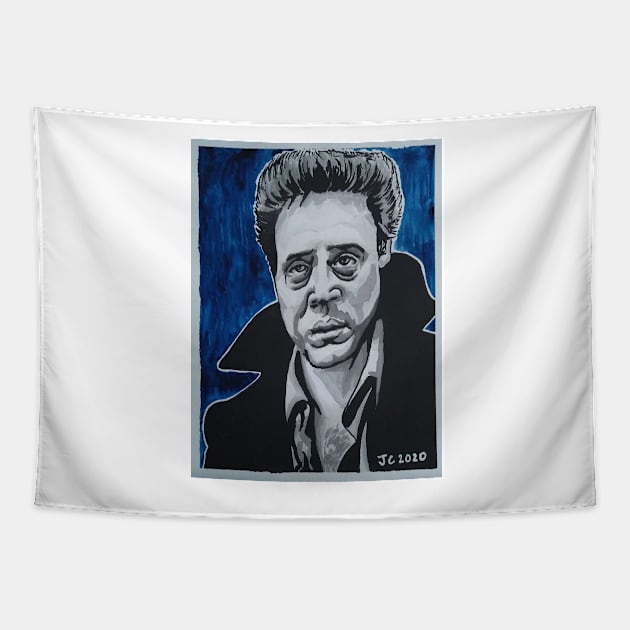 The Dead Zone - Johnny Smith portrait (original) Tapestry by StagArtStudios