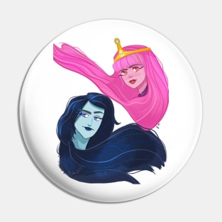 A Princess and a Vampire Pin