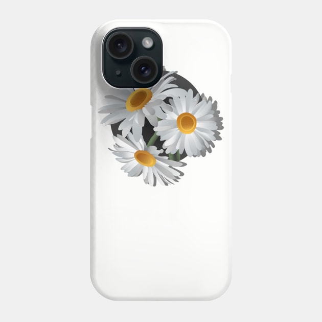 Сhamomile flowers Phone Case by Stellula