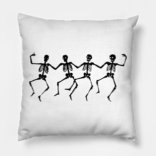 Dancing Skeletons Pillow