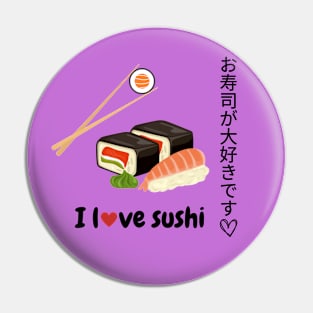 I love Japanese sushi, Japanese food lover, Japanese gastronomy. Pin