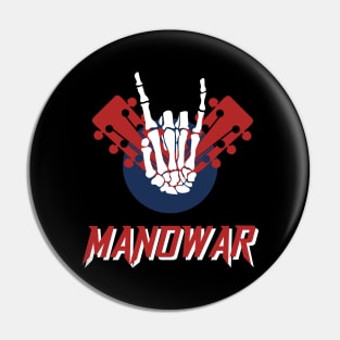 Manowar Pin