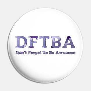 DFTBA Pin