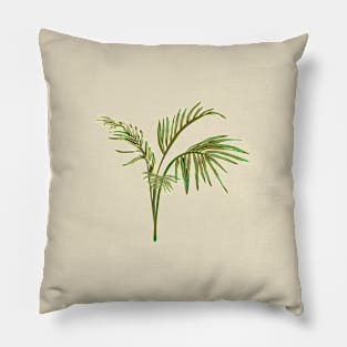 Palm Plant 2 Botanical Pillow