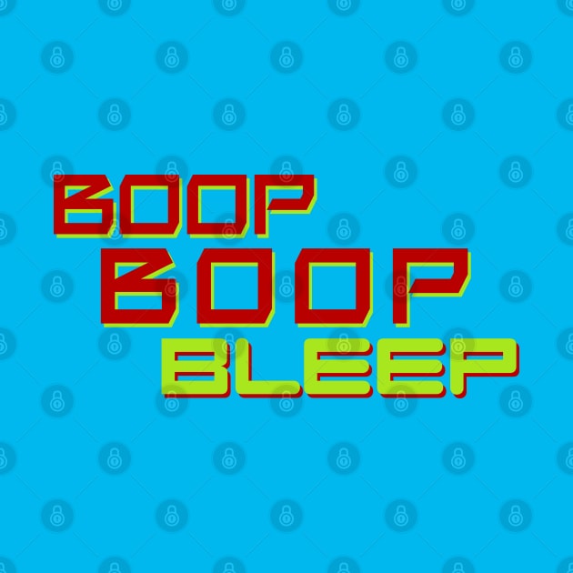 Robot Soundplay - Boop Boop Bleep by Fun Funky Designs