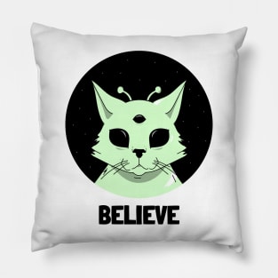 Alien Cat Pillow