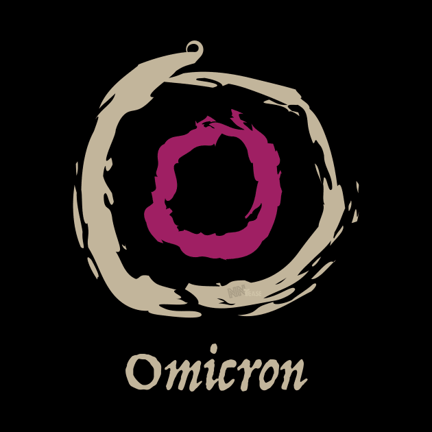 Greek Omicron by NN Tease