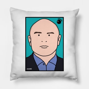 Brian Moore, England rugby union player and presenter Pillow