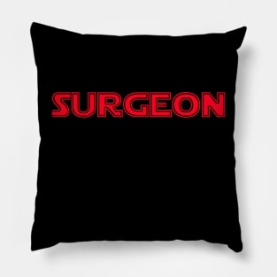 Surgeon Pillow