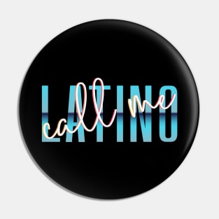 Call Me Latino '80s Retro Metallic Gradient Signature Font Design - see my store for the other versions! Pin