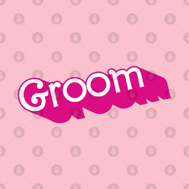 Groom Barbie logo by byb