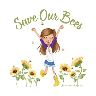 Save Our Bees Design T-Shirt