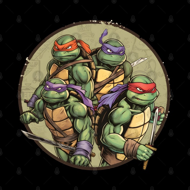 Original Teenage Mutant Ninja Turtles by Space wolrd