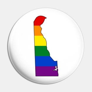 Delaware Pride! Pin