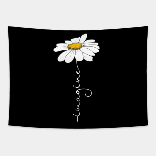 Tee Imagine Daisy Flower Hippie Tapestry