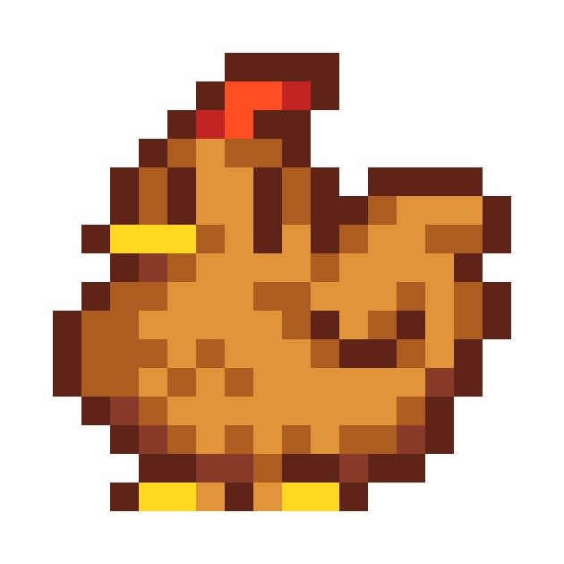 Brown Chicken by SpriteGuy95