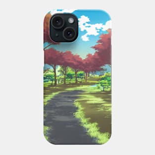 Anime Style Landscape Phone Case