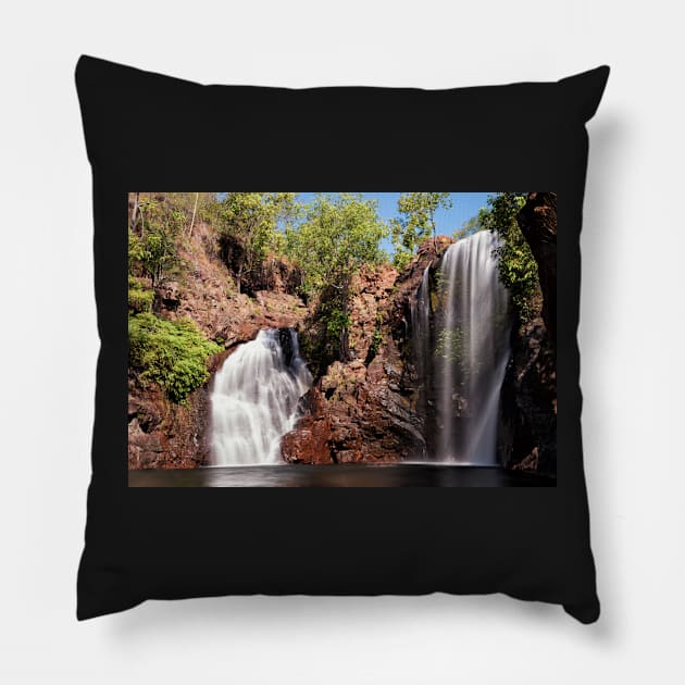 Dry Season, But Not At Florence Falls Pillow by krepsher