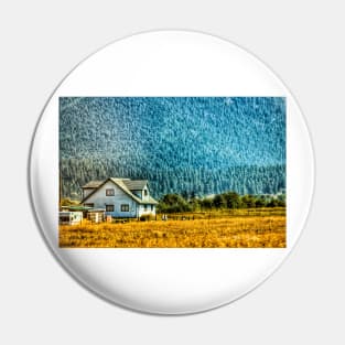 House In The Mountains Pin