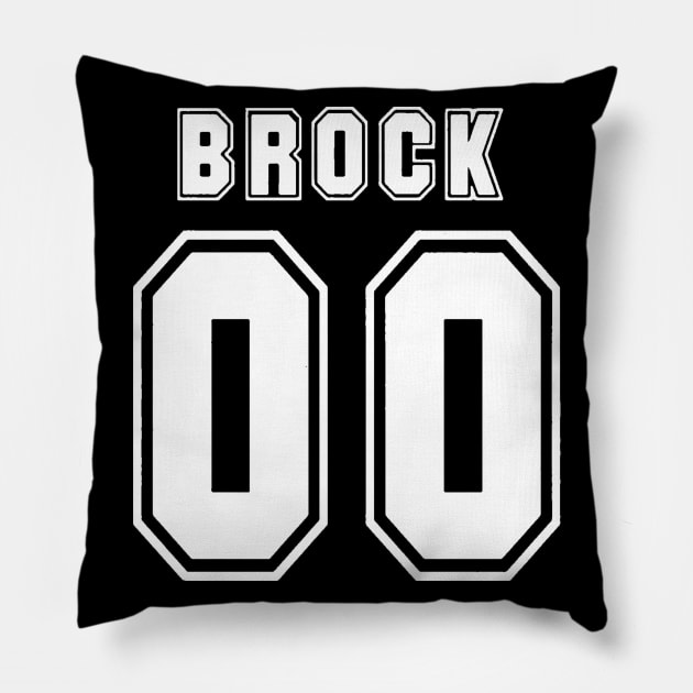 colby brock s1 Pillow by Wild Skullflower