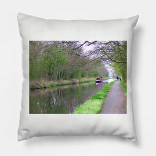 The Union Canal near Ratho, Scotland Pillow