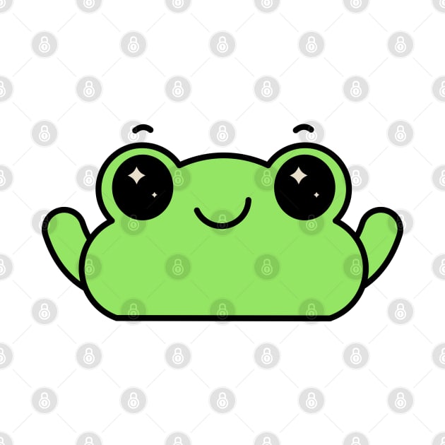 Cute Frog Kawaii by IstoriaDesign