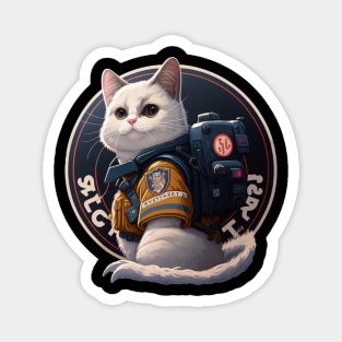 Space Cat Magnet