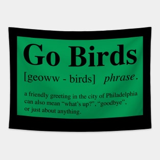 Go Birds Tapestry