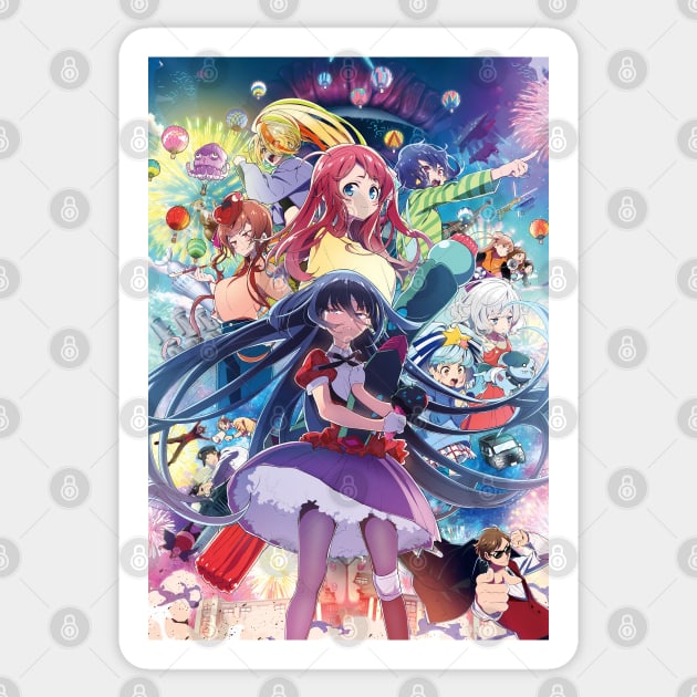 Zombieland Saga Movie - Zombieland Saga Movie - Sticker | TeePublic