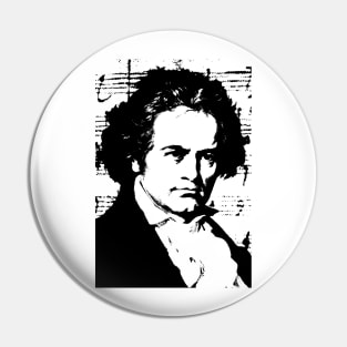 Ludwig Van Beethoven Pin