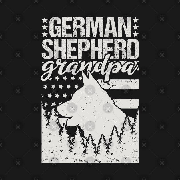 German Shepherd Grandpa - German Shepherd Grandpa - T-Shirt