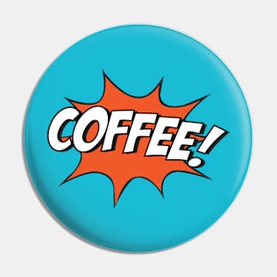 Comic Coffee! Pin