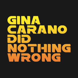 Gina did Nothing Wrong T-Shirt