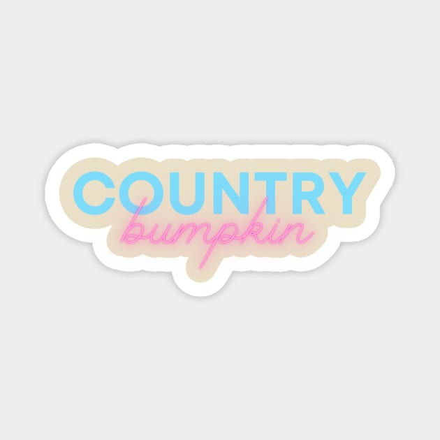 Country Bumpkin Magnet by C-Dogg