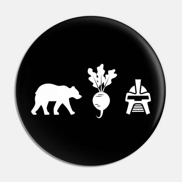 Bears, Beets, BSG Pin by RisaRocksIt