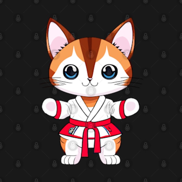 Karate Cat by IDesign23