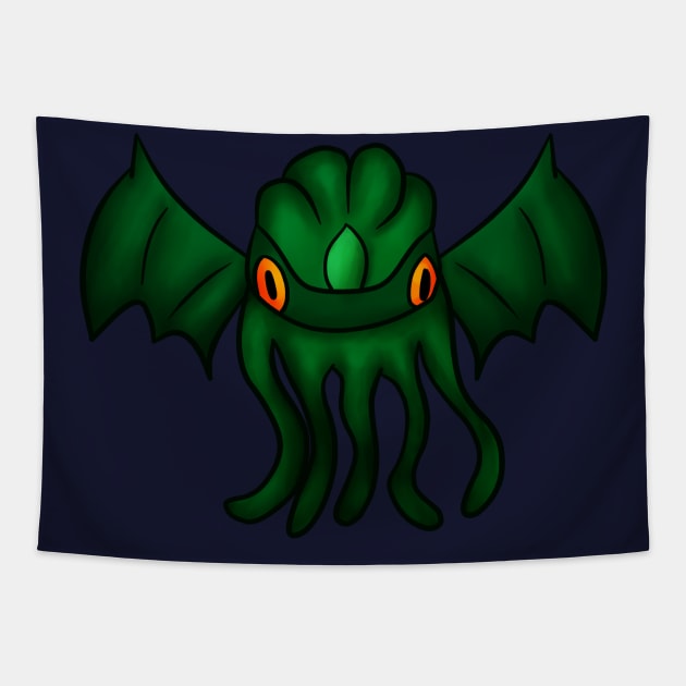 Cthulhu Tapestry by Blackmoonrose13