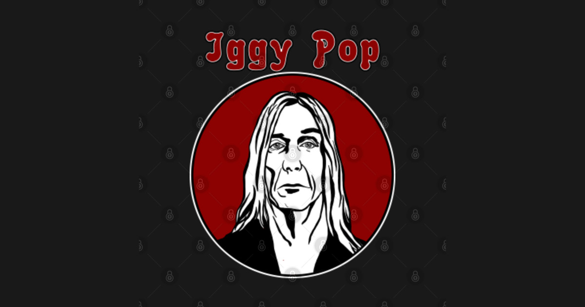 iggy pop tee
