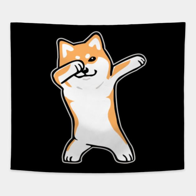 Dog Meme T Shirt Dabbing Shiba Inu Doge Shirt