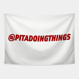 Pitadoingthings St. Louis Cardinals red edition Tapestry