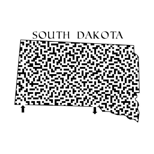 State of South Dakota Maze by gorff