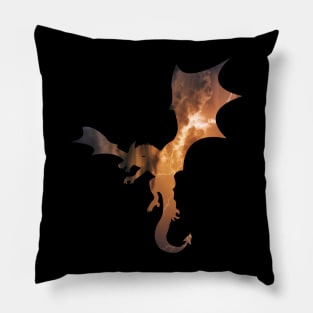 Flying Lightning Dragon Pillow