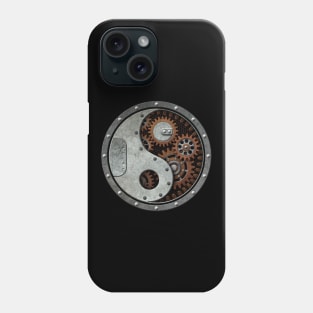 Industrial Steampunk Yin Yang Phone Case