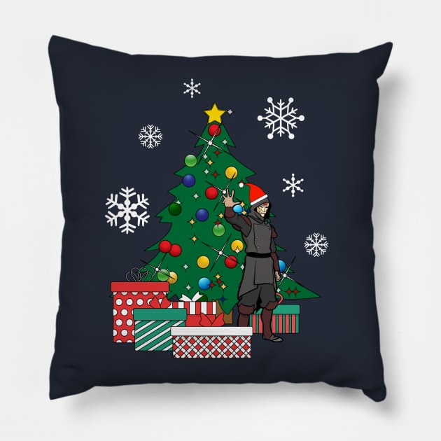 Amon Around The Christmas Tree Avatar Pillow by Nova5