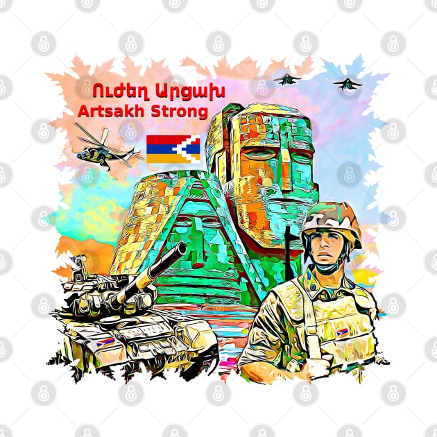 Artsakh Strong by doniainart