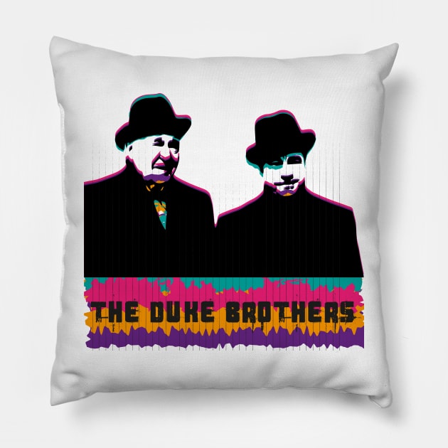 The Duke Brothers Pillow by Marco Casarin 